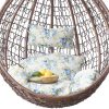 Rattan Egg Swing Chair with Stand