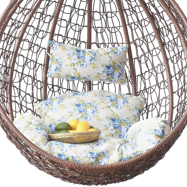 Rattan Egg Swing Chair with Stand