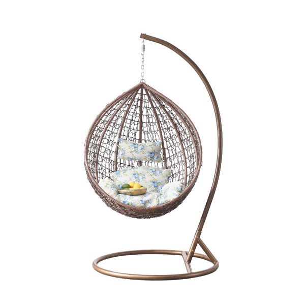Rattan Egg Swing Chair with Stand