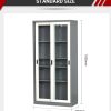 Sliding Glass Door File Cabinet