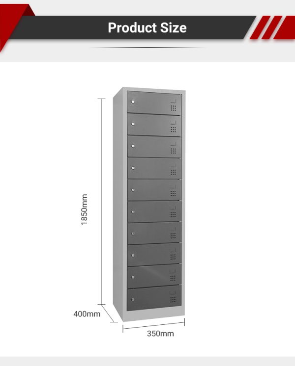 10 Drawer Steel File Cabinet