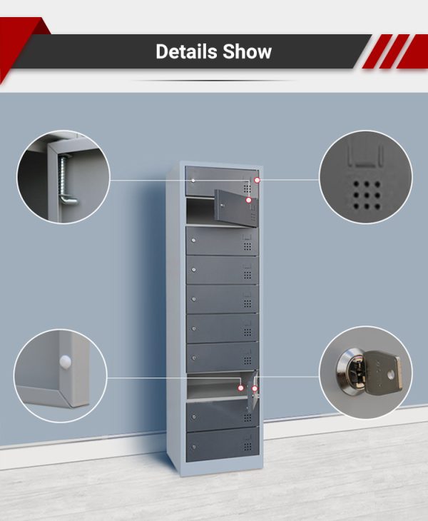 10 Drawer Steel File Cabinet