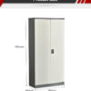 Double Door File Cabinet with Lightning Lock
