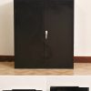 2-Tier Steel File Cabinet with Lock