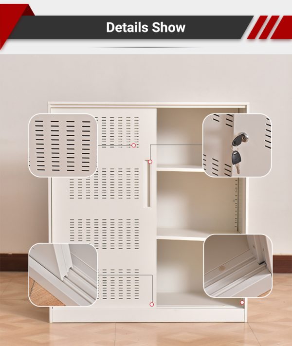 Steel Sliding Door File Cabinet