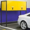 Steel Garage Cabinet with Password Lock