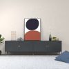 Modern Steel TV Cabinet for Living Room