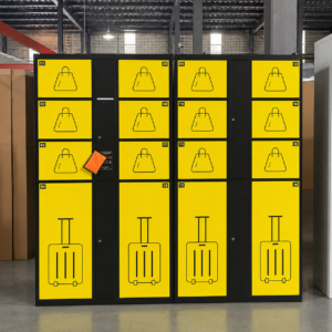Smart Luggage Lockers-yellow
