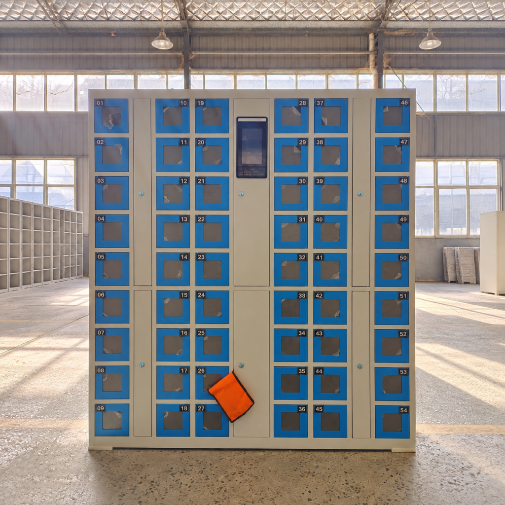 Smart Mobile Phone Storage Cabinet-Transparent door