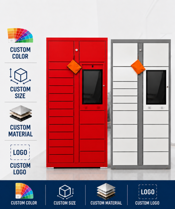 Smart parcel delivery lockers