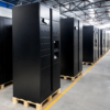 70d9eb1c-9984-4e Smart parcel delivery lockers-black express cabinet Supports 4G networks