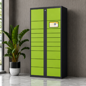 Smart parcel lockers-Customizable dimensions Selectable screen size Supports custom cabinet dimensions