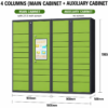 Smart parcel delivery lockers