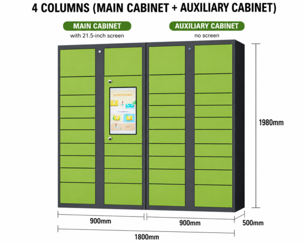 Smart parcel delivery lockers