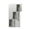 6-Door Steel Locker， Multi-Door Locker