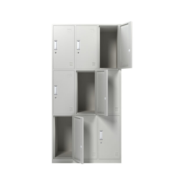 6-Door Steel Locker， Multi-Door Locker