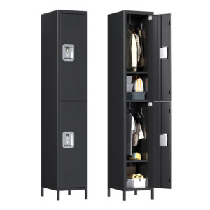 2-Door Steel Wardrobe Locker