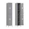 2-Door Steel Wardrobe Locker