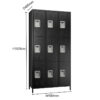 6-Door Steel Locker,Multi-door locker