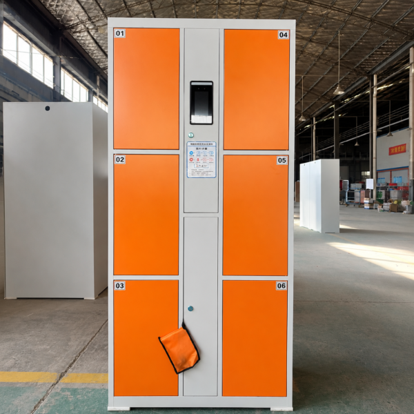 cb64bdc9-d9b8-4b0 15-door Smart Locker, steel electronic-lock storage units,Customizable sizes and colors; local payment supported.