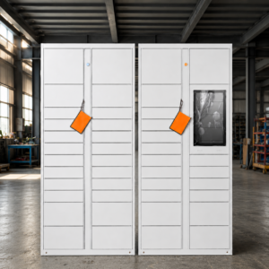 Smart parcel lockers-Main Cabinet + Secondary cabinet Supports remote access to stored data