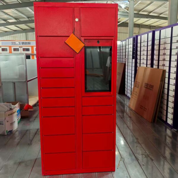 Smart parcel lockers, secure storage to prevent loss, with 24-hour access