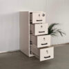 Heavy-Duty Fire-Resistant 4-Drawer Vertical Filing Cabinet