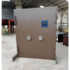 Double-leaf vault door