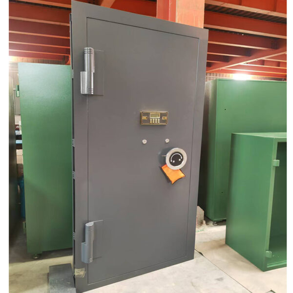 Single-leaf vault door